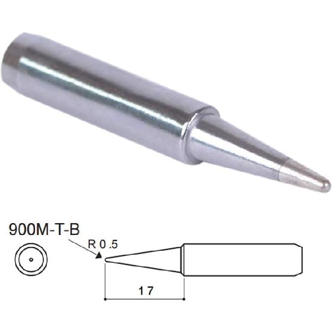 10 шт. сменных жал для паяльника 900M-T-B для Radio Shack, TENMA, ATTEN, QUICK, паяльных станций Aoyue
