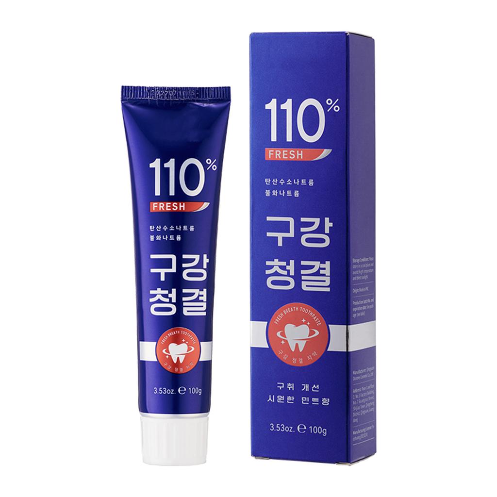 Глубоко очищающая зубная паста с уходом за деснами - Формула для удаления пятен для свежего дыхания и здоровых зубов, Необходимое средство для гигиены полости рта