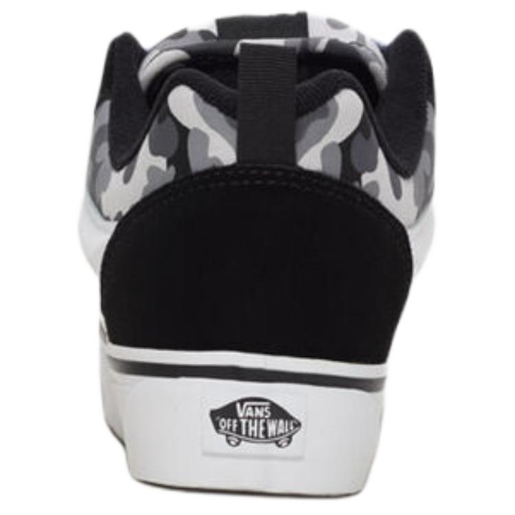 Vans Knu-Skool Черно-белый камуфляж Унисекс кроссовки VN000D22BZW