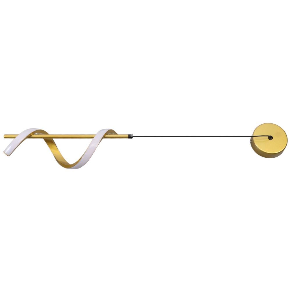 12W LED Pendant Light Gold LED Hanging Lamp Modern Pendant Lighting Fixture  Bedroom