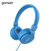 Детские наушники Gorsun, легкие стереопроводные детские гарнитуры для детей и взрослых, регулируемая повязка на голову, гарнитура для малышей для смартфонов