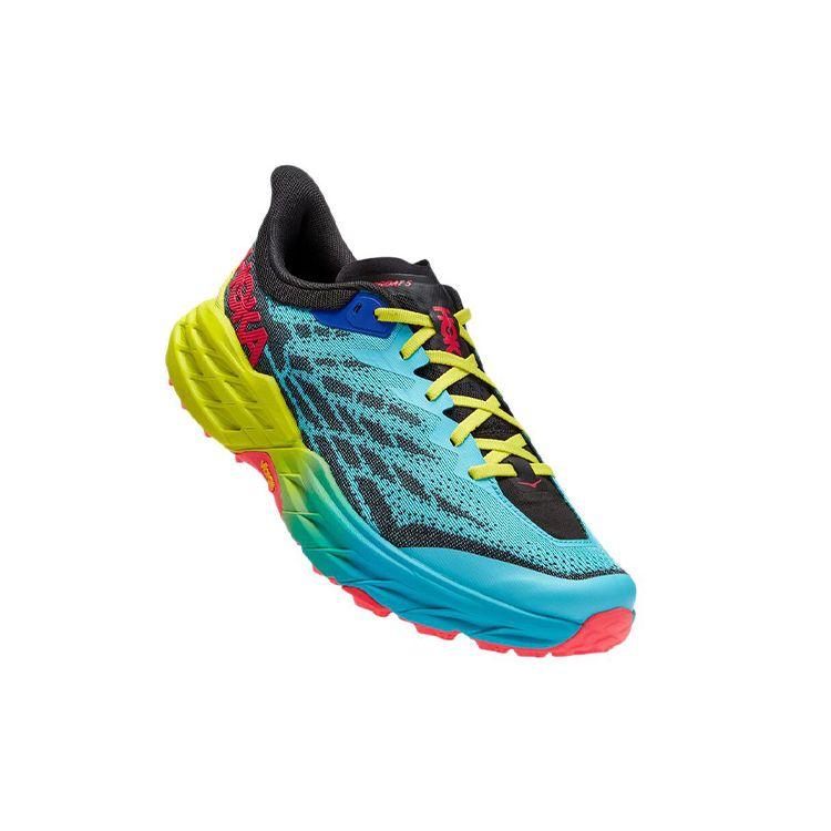 HOKA Speedgoat 5 Scuba Blue Черные мужские кроссовки 1123157-SBBK