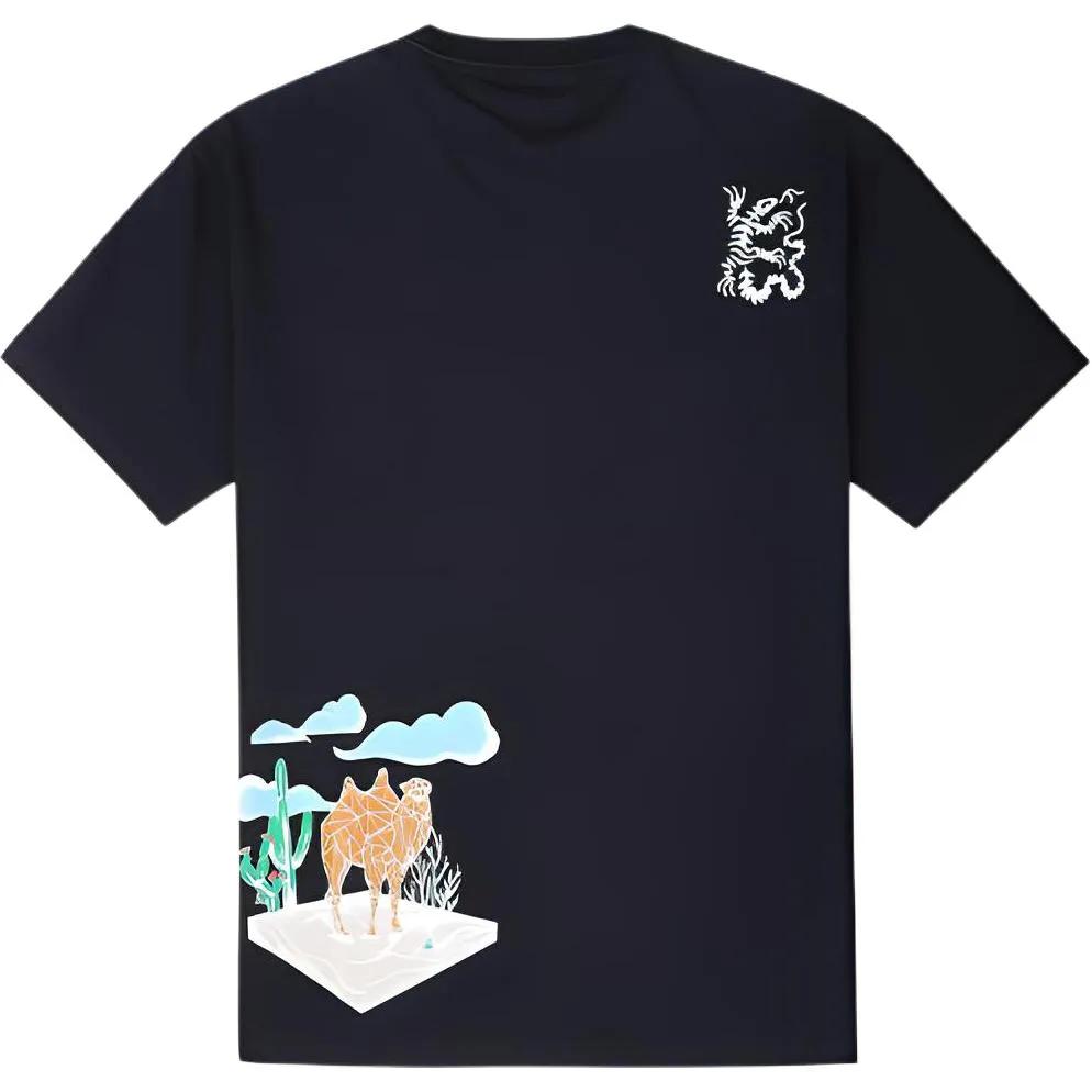 Converse Desert Graphic T Shirt Unisex Black (Unisex) T-Shirts 10024871 A02