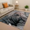 Classic L-Lord of The Rings H-Hobbit Gandalf Legolas Living Room Non-Slip Area Rug Soft Carpet for Bedroom Sofa,Home Doormat