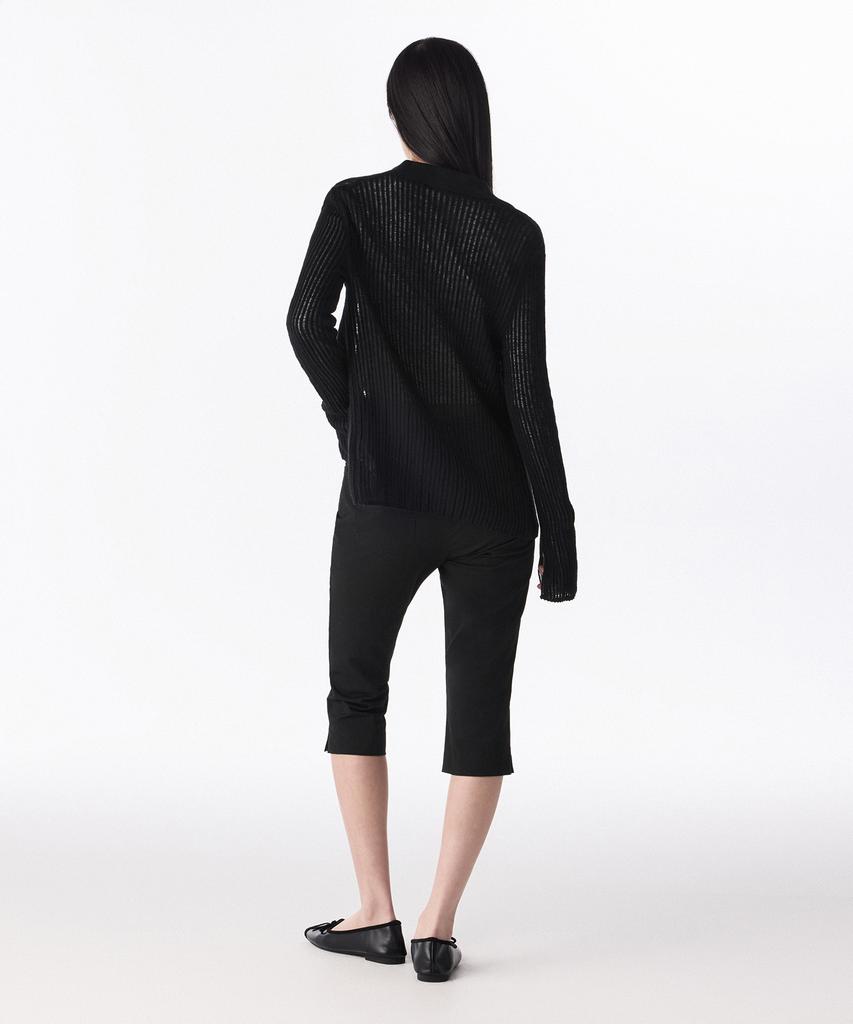 MUSINSA STANDARD WOMAN Women'S Cotton Capri Pants [Black]
