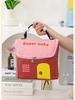 *Cute & Spacious 2025 Waterproof Makeup Bag for Women - Portable, Large Capacity, Ideal for Travel Toiletries*