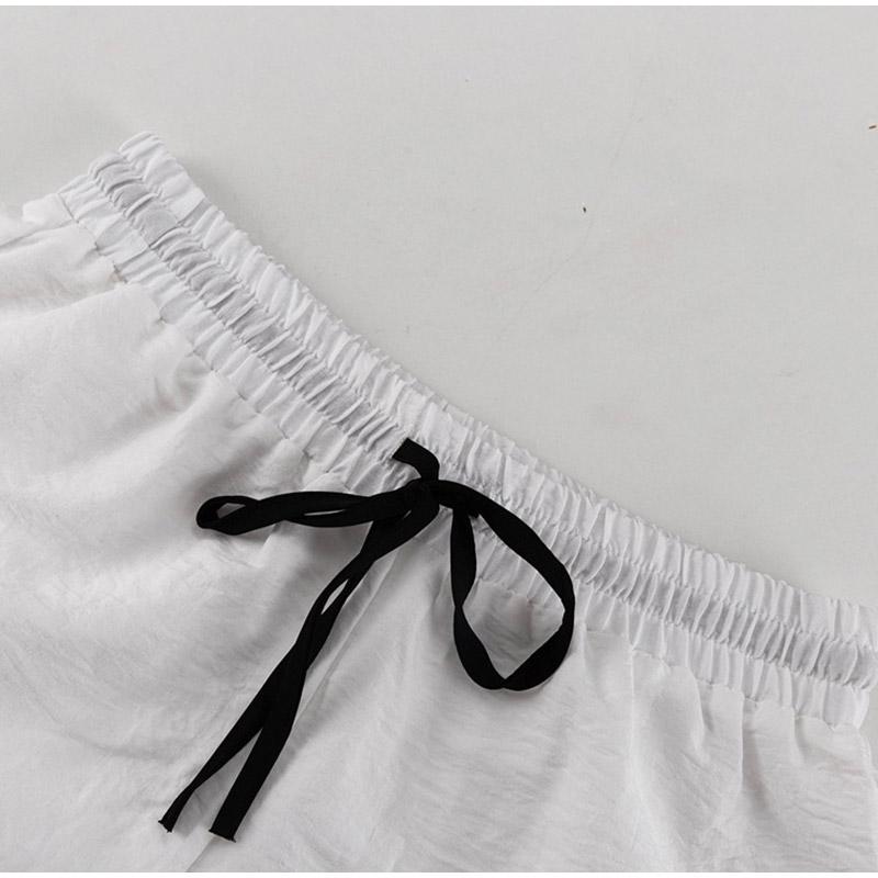 Повседневные свободные шорты комплекты женские кардиганы на пуговицах топы широкие шорты офисные женские комплекты из 2 предметов 2025 новые костюмы весна лето