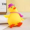 Deformable Squeeze Toys Cartoon Duck Stress Relief Toy, Squeezable Fidget Soft Toy Stretch Sensory for Hand Exercise Relaxation Anxiety