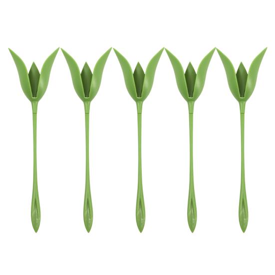 4/5/6/7/10/15/20/30 шт. Держатель для салфеток Роза Зеленый Стебель Цветок Держатель для салфеток на ужин Свадебная Вечеринка Отель Ресторан Декор Обеденного Стола