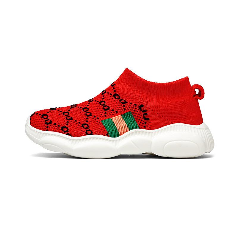 Новые спортивные туфли летающие плетеные детские туфли средние туфли для детей постарше кроссовки кроссовки на платформе повседневная обувь детская повседневная обувь