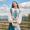 2025 Plus Size Vest Autumn Women Floral Sweaters Knitting Fashion Casual Style Loose Sweater
