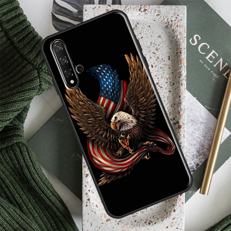 Чехол American Eagle для Huawei Nova 7i 8i 11i 12i 12s 9 10 SE Y91 Y90 Y60 Y70 Y72 Y61 P30 P40 Lite P60 Pro