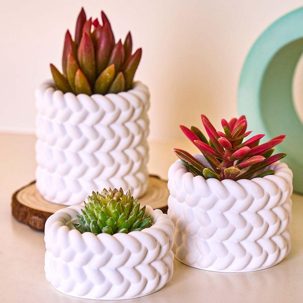 Силиконовая форма для свечей в виде плетеной композиции, круглый горшок для суккулентов, глиняные формы, коробка для хранения из гипсовой смолы, материалы для рукоделия.