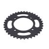 Rear Sprocket Black Steel 76mm 37 Teeth Chain Wheel Sprocket for Electric Bicycles Motorcycles Beach Vehicles