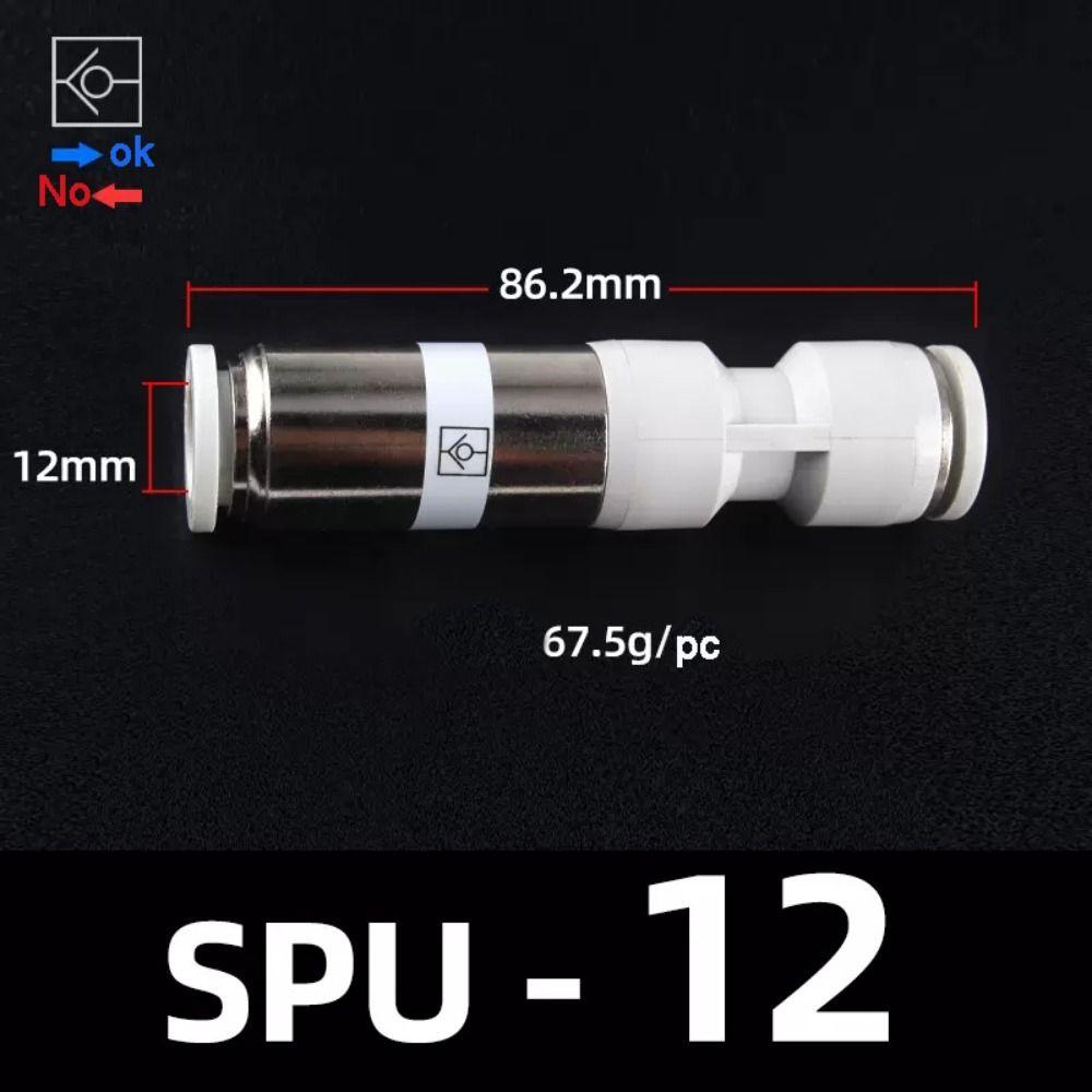 SPV SPU Односторонний клапан Односторонний пневматический трубный соединитель Высококачественный обратный клапан