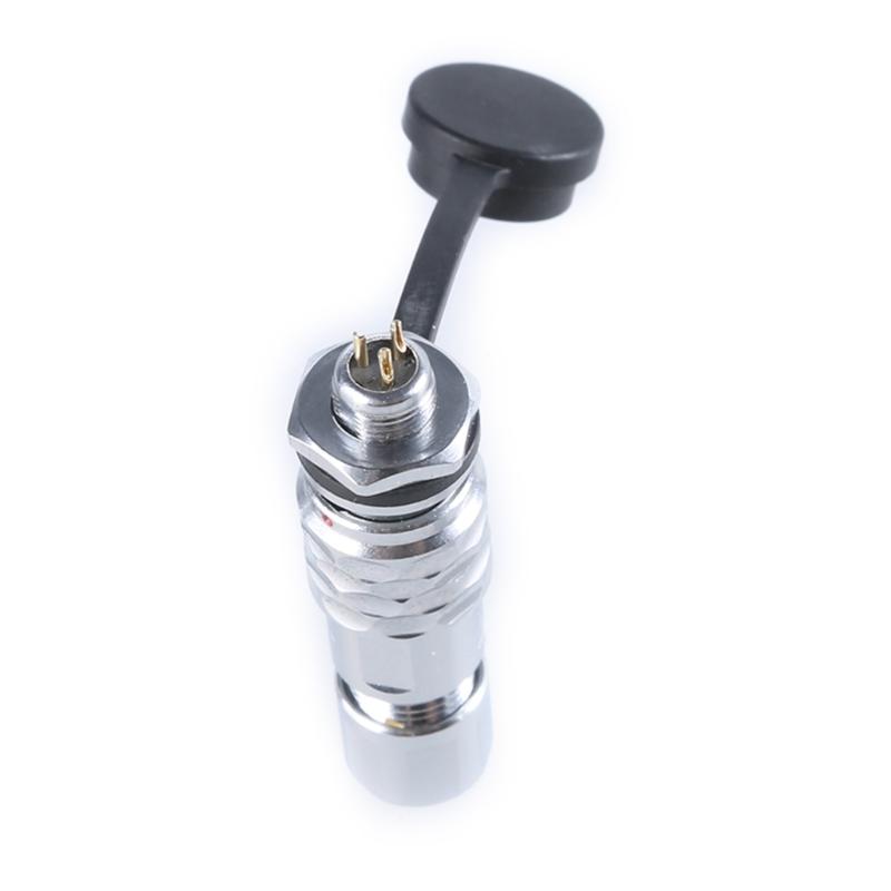Metal SF6 Plug And Socket Pair Industrial Connectors Quick Push Pull Precise For Digital Cables