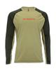 SIMMS camouflage fishing suit Luya long-sleeved crew neck T-shirt men's summer sunscreen suit quick-drying breathable fishing suit