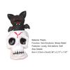 Anti-stress Toy Quick Recovery Spoof Toys Unzipped Useful Halloween Trick Skull Squeeze Fidget for Kids Adults