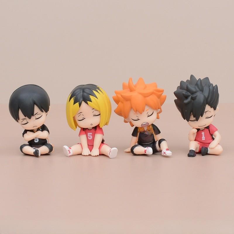 Фигурки-модели из ПВХ Haikyuu в позе сна для коллекционеров и фанатов аниме