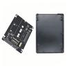 M.2 NGFF & MSATA to SATA III Adapter Card with Switch, 2.5" SSD Enclosure Converter for B-Key M-Key SATA Solid State Drive