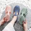 Fashion 2024 New Flat Women Sandlas Hollow-carved Design Fashion Comfortable Outdoor Sports Beach Cool Slippers Soft Sole Shoes