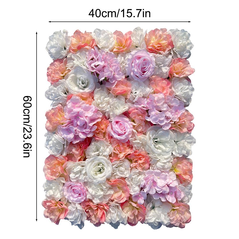 40 * 60 Large Simulated Flower Wall Shake Background Wedding Photography Wall Party Interior Decoration Simulated Fake Flower Wa