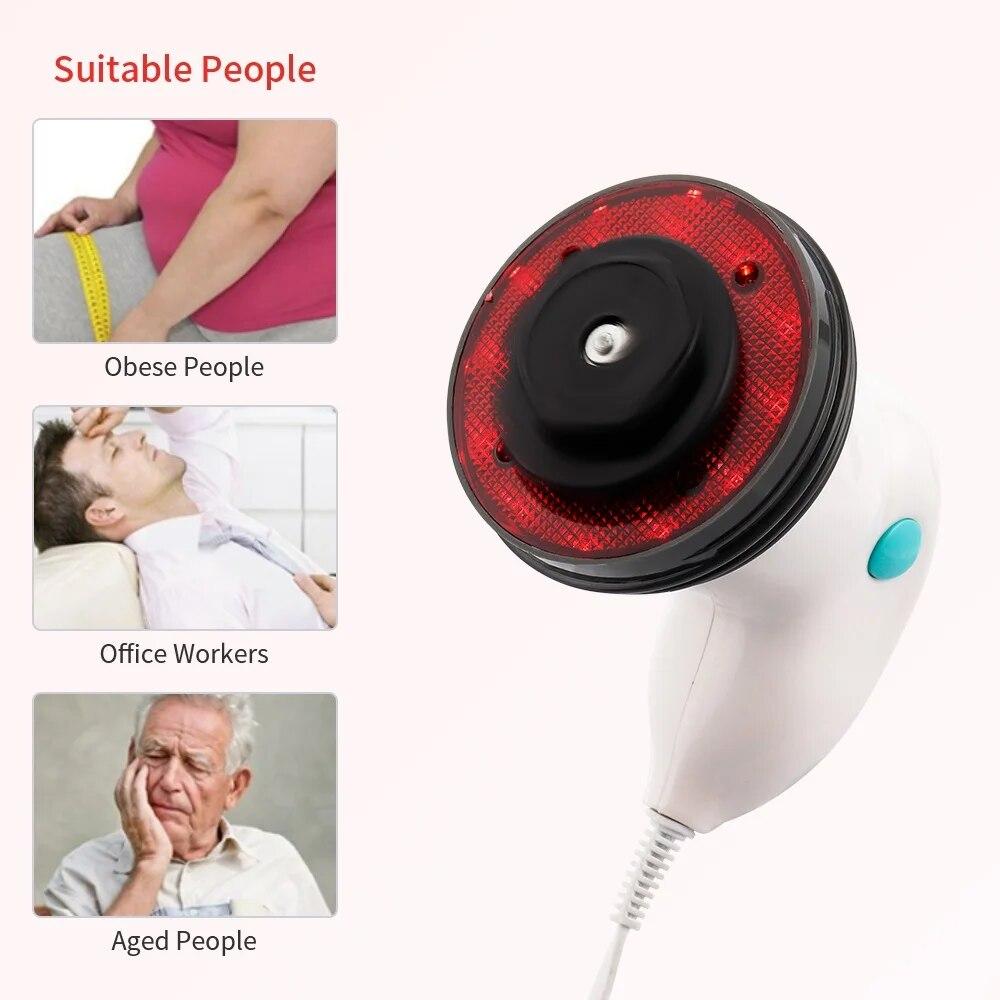 4 In 1 Infrared Electric Cellulite Massager Roller For Slimming And Weight Loss