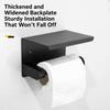 Stainless Steel Tissue Dispenser Wall Mounted Roll Paper Holder  Bathroom Toilet