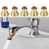 Durable Brass Faucet Adapter Dual Interface Garden Tap Connector New Universal Tap Adapter  Outdoor