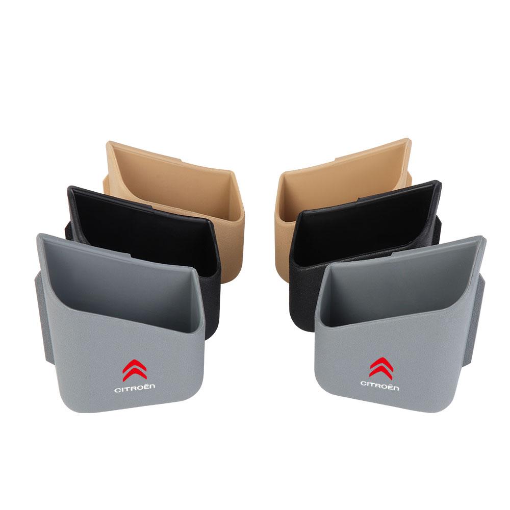 2pcs ABS Car Sunglasses/Phone/Eyeglasses Glasses Holder Organizer Storage Boxes Accessorie For Citroen C3 C4 DS3 C1 Picassos ulcz43