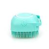 Soft Safety Silicone Comb Pet Accessories for Cats Shower Grooming Tool Bathroom Dog Bath Brush Massage Gloves with Shampoo Box