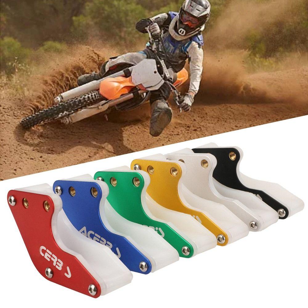 Chain Protector Motorcycle Chain Guard Aluminum Chain Guard Tensioner Chain Guide Roller Motorbike