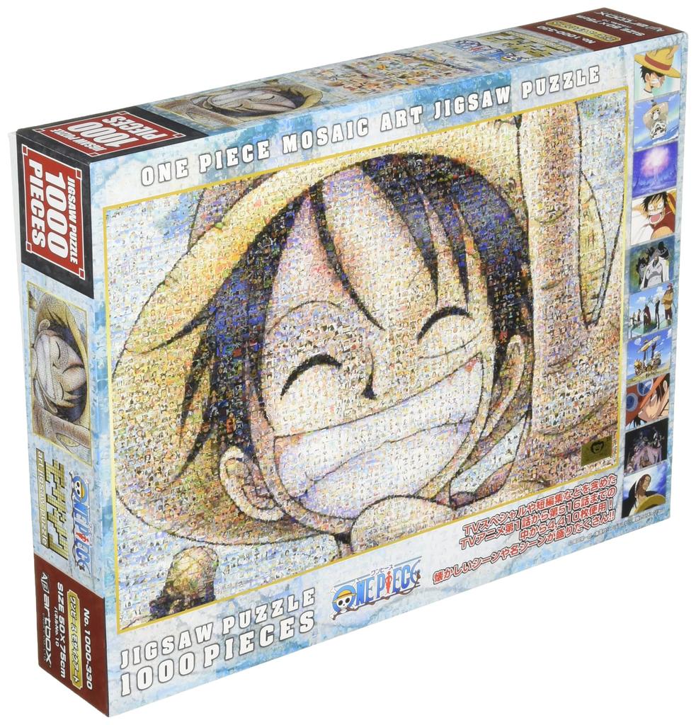 Ensky ONE PIECE Мозаика 50x75см Пазл, 1000 деталей, ПАЗЛ 1000-330