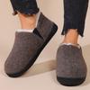 Asgard  Fashion Plush Slippers For Women Men Winter Outdoor Warm Antiskid Cotton Shoes Casual Comfortable Soft House Slides