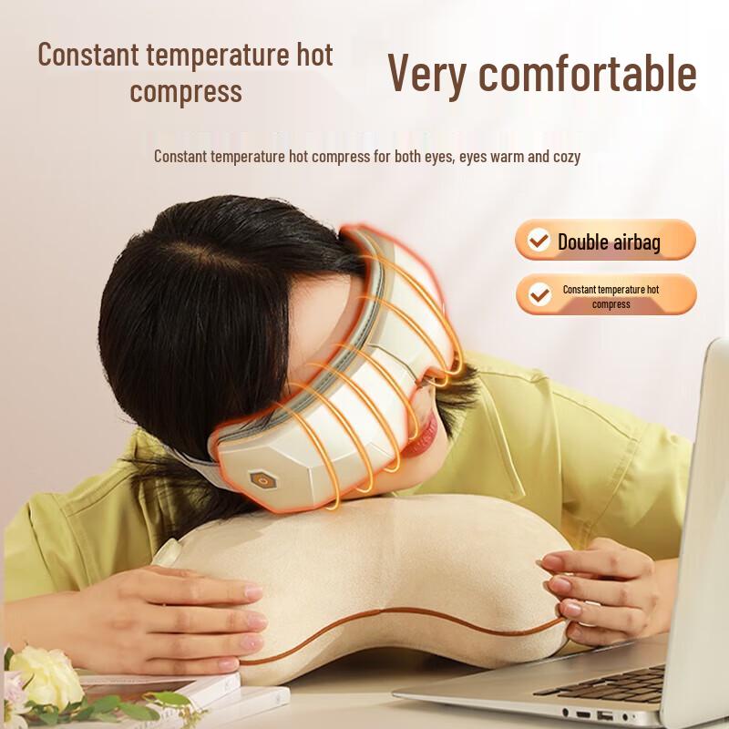 HEZHENG Eye Massager & Blood Pressure Monitor Gift Set