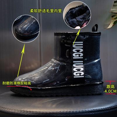 Зима 2025 новые зимние сапоги женские бархатные утолщенные короткие хлопковые сапоги женские водонепроницаемые средней высоты мотоциклетные женские туфли