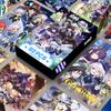 Game Genshin Impact Lomo Card Postcard Zhongli Hu Tao Double-sided Printing Picture Collection Card