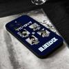 Чехол для телефона BLUE LOCK Аниме Для IPhone 17,16,15,14,13,12,11 Plus,Pro,Max,XR,XS,X,7,8 Plus,Mini Черный Силиконовый Мягкий