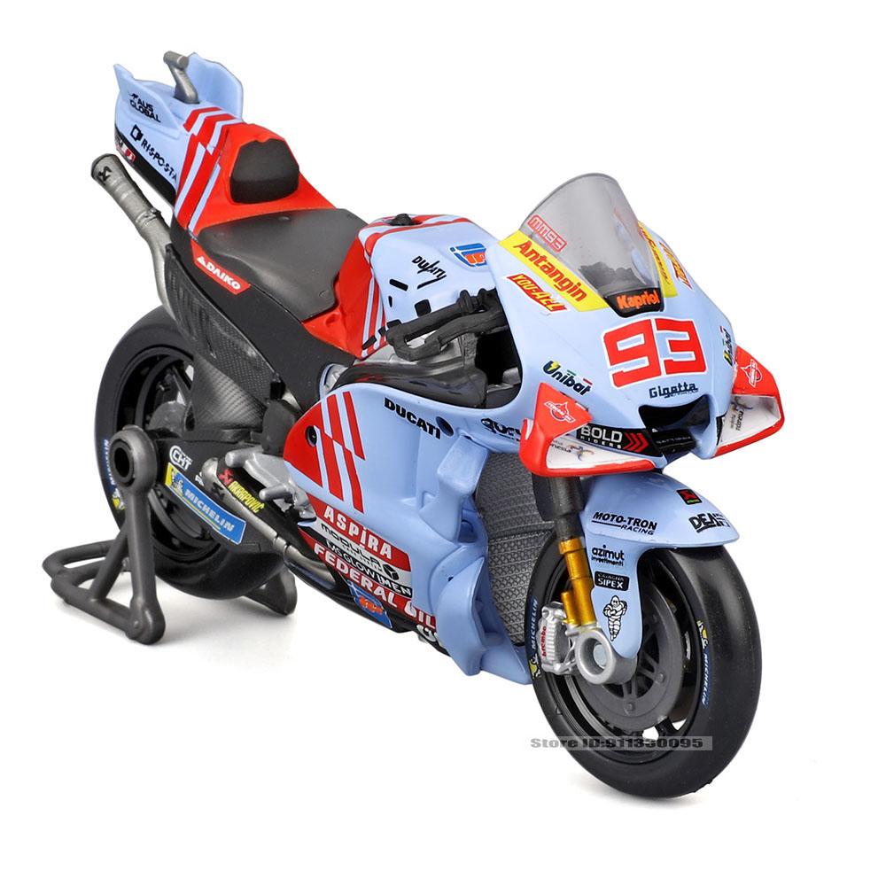 Майсто 1:18 #93 Марк Маркес #73 Алекс Маркес 2024 Gresini Racing MotoGP литой сплав модель мотоцикла коллекция подарок игрушка