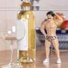 Corkscrew Muscleman Moustache 20cm Unusual and Original Model Fun and Design Aperitif Accessory