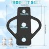for ATV Lawn Mower Golf Cart Yard Cart Garden Tractor 3-Way Trailer Hitch Adapter Steel Hook Mounting with Bolts