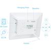 TMC 2025 New Digital Clock for Seniors, Large Display Calendar Dementia Clock with Date, Day & Week, 3 Medication Reminders+ 5 Alarms, SD Card Video,