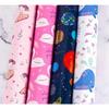 Birthday Wrapping Paper 5 Sheets Kids Gift Wrapping Paper Happy Birthday Cartoon Animals Recyclable Wrapping 50x70cm