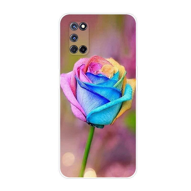 Для чехла OPPO A52 A 52 Милая раскраска Мягкий ТПУ Силиконовая задняя крышка Для OPPO A72 2020 A 72 Чехлы для телефона Для OPPO A52 A92 Capa