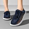 Summer Men's and Women's Beach Sandals Soft Soled Shoes Woven Casual Slippers 38-47