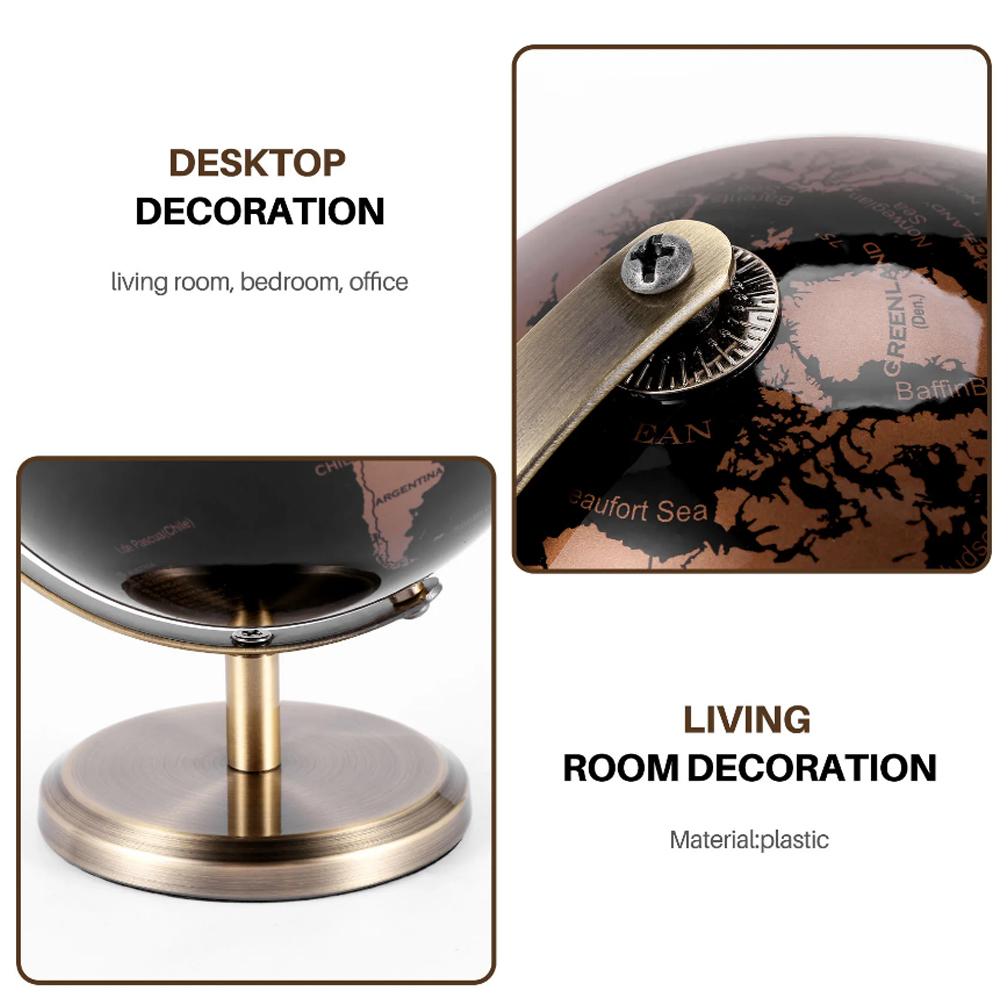 Английский ретро глобус 19X15 см украшения креативный роскошный глобус моделирование винтажный домашний офис винный шкаф украшение книжный шкаф свет