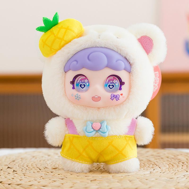 MM ириска красочные фрукты плюшевая серия сюрприз трендовая игра подарок милый детский кулон кукла