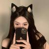 Plush Lolita Cat Ear Headband Hair Accessories for Halloween