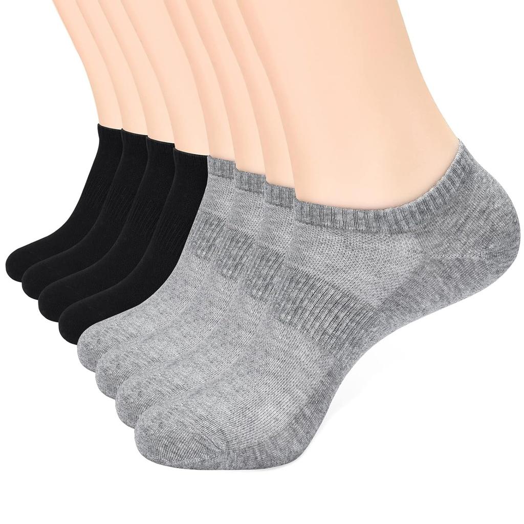 Носки Женские тонкие спортивные беговые легкие носки с низким вырезом, 8 пар