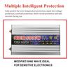 LED Display Car Inverter 12V 220V 2000W 3000W 4000W 5000W DC 12V To AC 220V Pure Sine Wave Voltage Transformer Power Converter Silver/Black